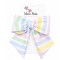 Meia Pata striped  bow