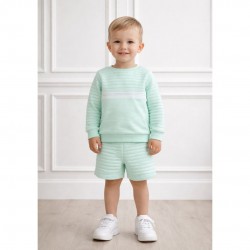 Pastels and co mint velour set