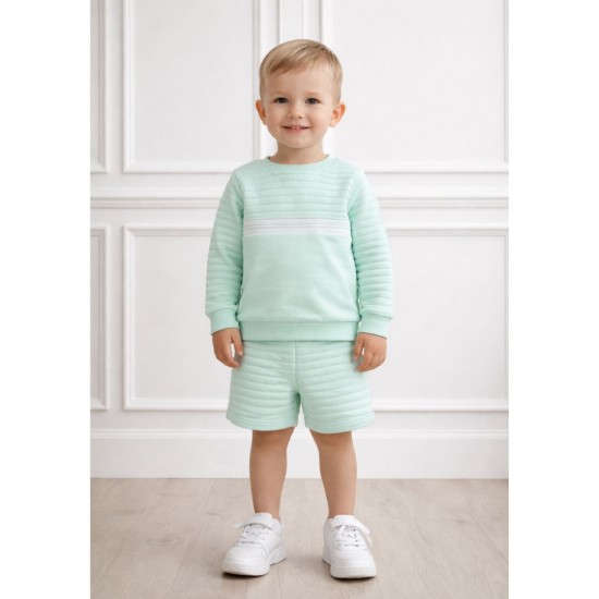 Pastels and co mint velour set