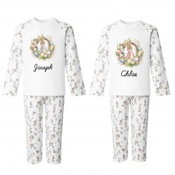 Bunny Rabbit Babygrow or pjs