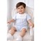 Tutto Piccolo Blue Romper 