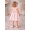 Calamaro Pink And White Striped Dress