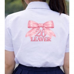 Pink Bow leaver art work