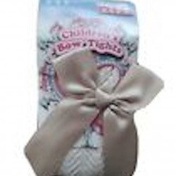 Beige bow tights Beige bow tights