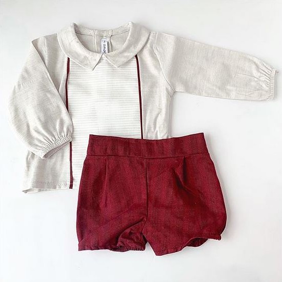 CALA Red Shorts Suit