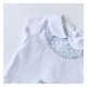 CEY Blue Broderie Anglaise Jam Pant Suit