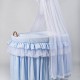MJ Titania Wicker Crib WHITE MJ Titania Wicker Crib WHITE