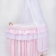 MJ Titania Wicker Crib WHITE MJ Titania Wicker Crib WHITE