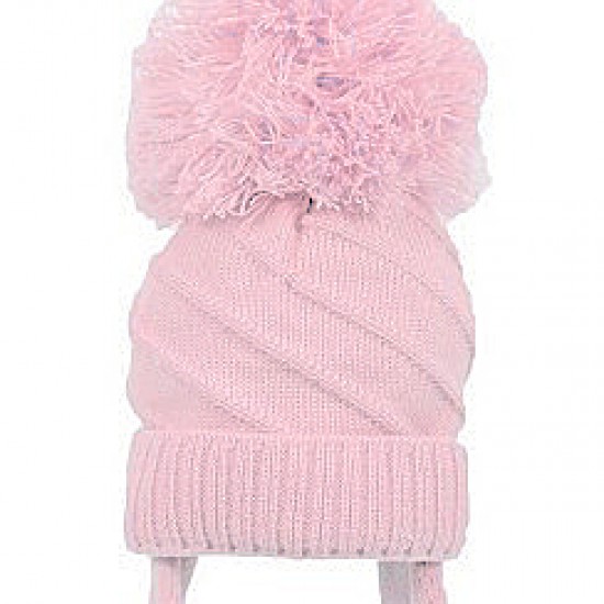 PES Pink Large Pom Pom Hat PES1389 PES Pink Large Pom Pom Hat PES1389