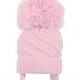PES Pink Large Pom Pom Hat PES1389 PES Pink Large Pom Pom Hat PES1389